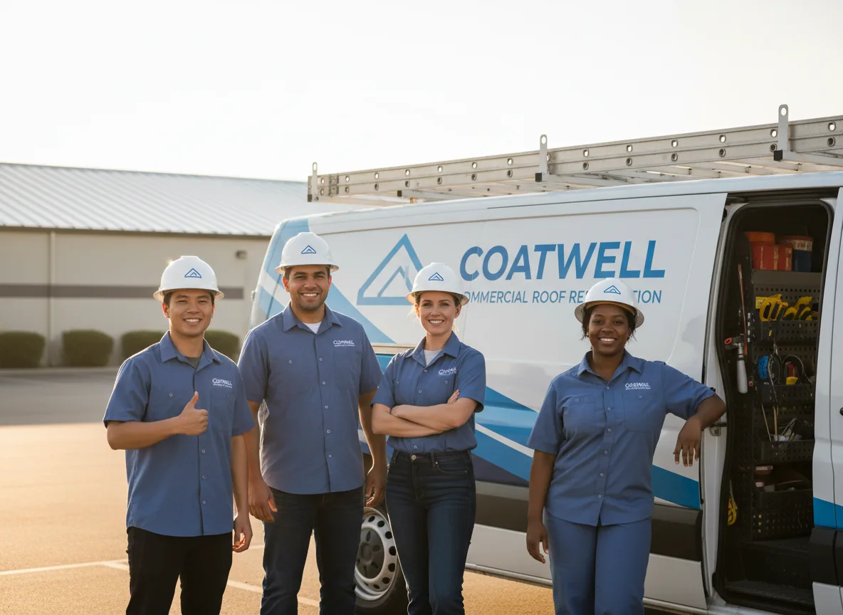 Commercial roof coating company in Hoyleton, IL